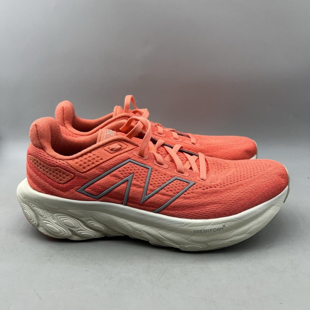 New Balance Fresh Foam 1080v13 Running Shoes Women's 8 B Orange Comfort Sneakers